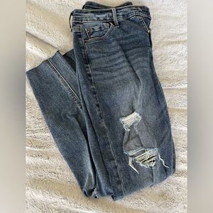 Joes black skinny jeans, old navy medium wash skinny jeans SIZE 6